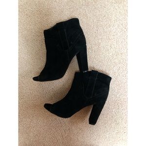 Vince Camuto Peep Toe Booties